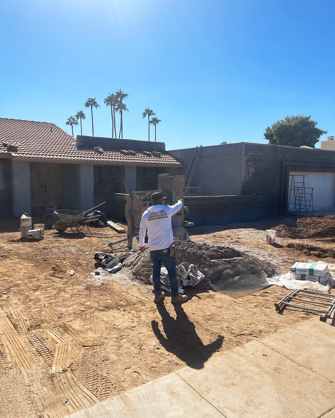 Exterior painting service in Mesa, AZ